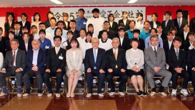 令和5年度愛正会入社式