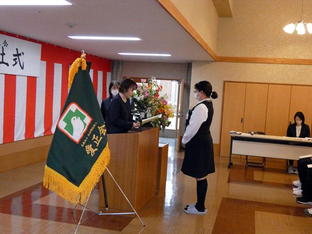 永年勤続表彰の様子1