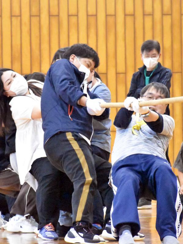 応援している職員まで力が入ります。
